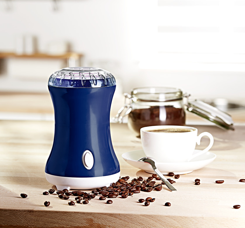 Magnet 3Pagen Elektrický mlynček na kávu modrá