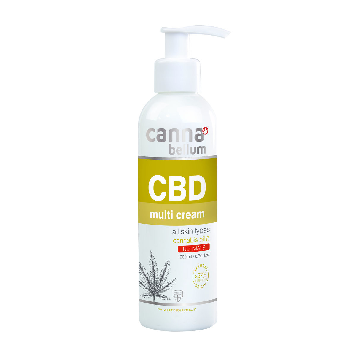 Multi-crema Cannabellum CBD - Mărimea 200 ml